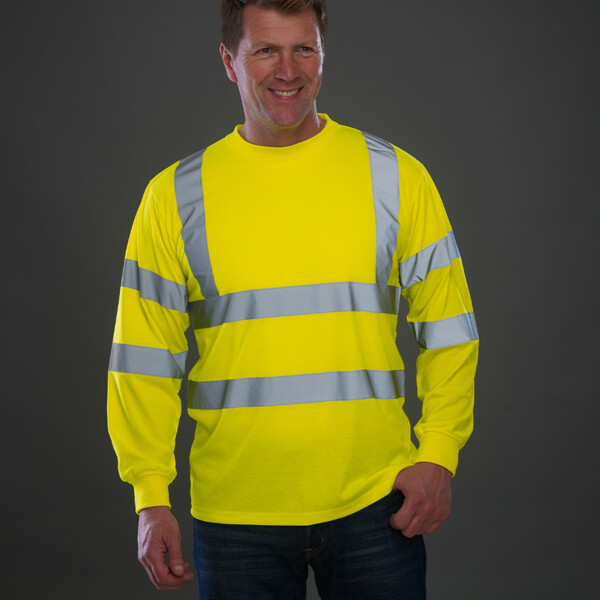 Yoko Hi-Vis Long Sleeve T-Shirt Thumbnail