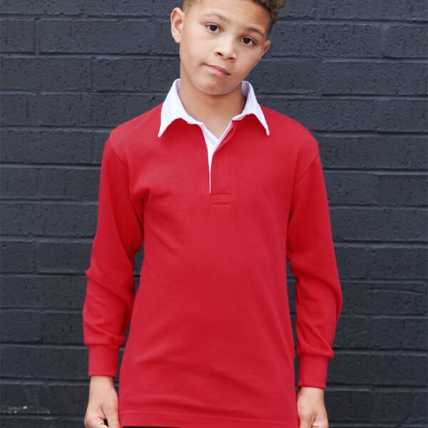 Front Row Kids Classic Rugby Shirt Thumbnail