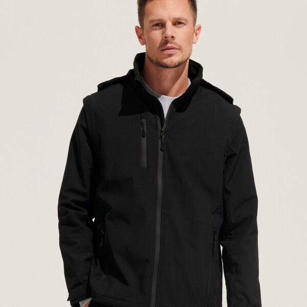 SOL'S Unisex Falcon 3-in-1 Soft Shell Jacket Thumbnail