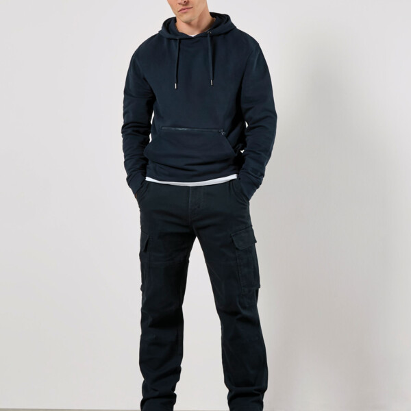 Regular Fit Pique Hoodie Thumbnail