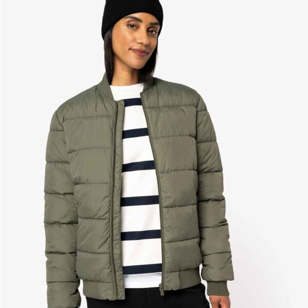 Native Spirit Varsity Collar Padded Jacket Thumbnail