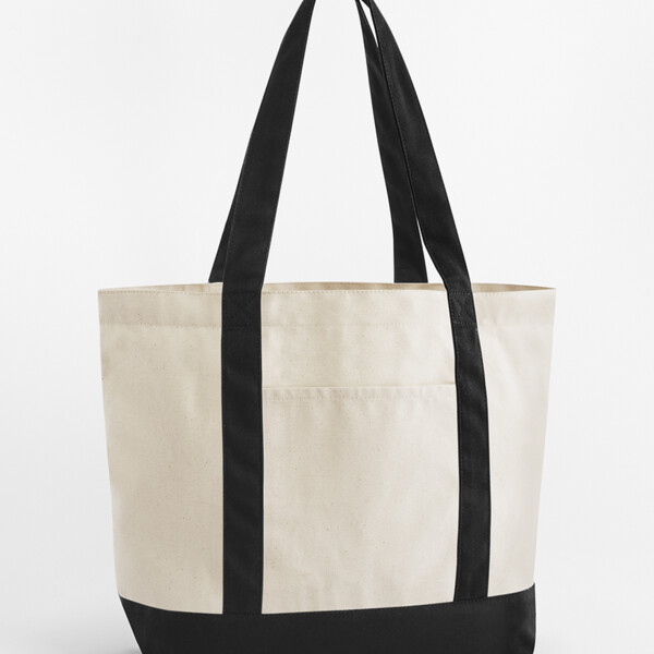 Westford Mill EarthAware® Organic Varsity Shopper Thumbnail