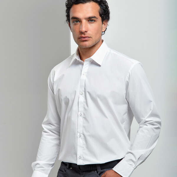 Premier Supreme Long Sleeve Poplin Shirt Thumbnail