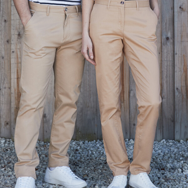 Front Row Ladies Stretch Chino Trousers Thumbnail