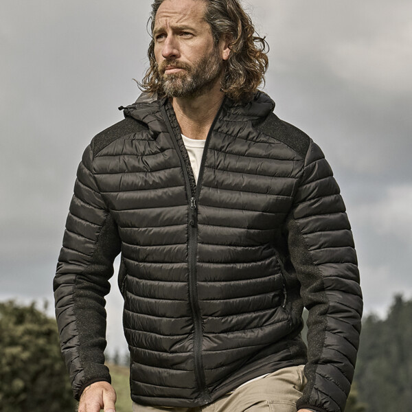 Tee Jays Crossover Hooded Padded Outdoor Jacket Thumbnail