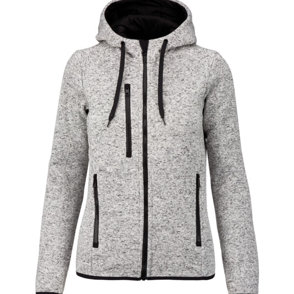 Proact Ladies Heather Hooded Jacket Thumbnail