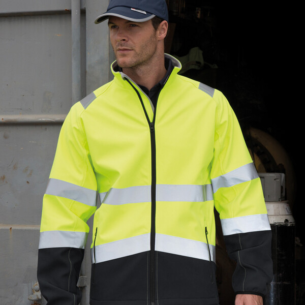 Result Safe-Guard Printable Safety Soft Shell Jacket Thumbnail