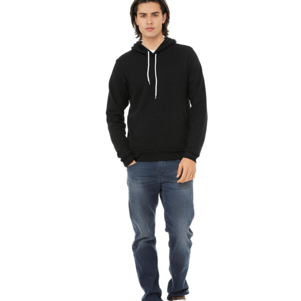 Canvas Unisex Poly-Cotton Fleece Pullover Hoodie Thumbnail