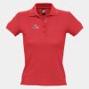 SOL'S Ladies People Cotton Piqué Polo Shirt Thumbnail