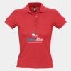SOL'S Ladies People Cotton Piqué Polo Shirt Thumbnail