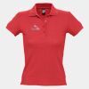 SOL'S Ladies People Cotton Piqué Polo Shirt Thumbnail