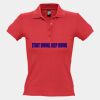 SOL'S Ladies People Cotton Piqué Polo Shirt Thumbnail