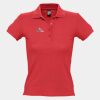 SOL'S Ladies People Cotton Piqué Polo Shirt Thumbnail